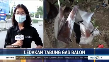 Kronologi Ledakan Tabung Gas Balon di Depok