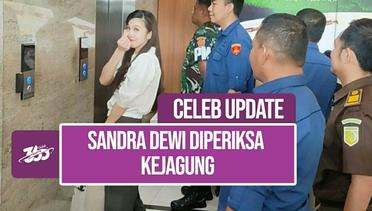 Senyum Tak Bersalah Sandra Dewi Saat Diperiksa Sebagai Saksi di Kejagung