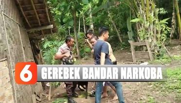 Letusan Tembakan Warnai Penggerebekan Rumah Bandar Narkoba di Lampung