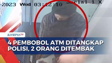 Gasak 6 Mesin ATM di Balikpapan, 4 Pembobol Ditangkap di Kabupaten Paser!
