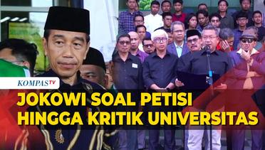 Jokowi Tanggapi Kritik UII dan UGM: Hak Demokrasi, Setiap Orang Boleh Berbicara