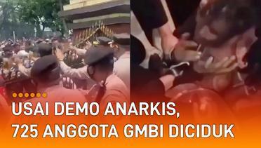 Usai Demo Anarkis di Polda Jabar, 725 Anggota GMBI Diciduk