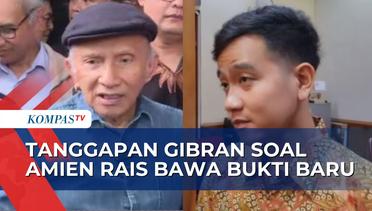 Amien Rais dan Rizal Ramli ke KPK Bawa Bukti Baru, Gibran: Silakan Buktikan