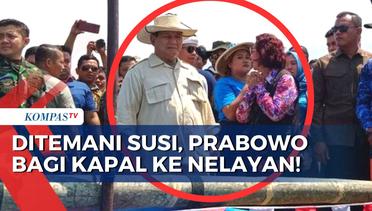 Tak Bahas Politik, Prabowo Subianto ke Pangandaran untuk Bagikan 10 Kapal bagi Para Nelayan