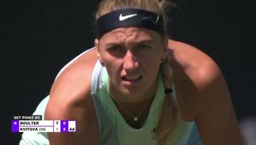Match Highlights | Katie Boulter vs Petra Kvitova | WTA Rothesay International Eastbourne 2022