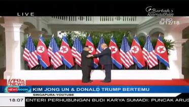 Kim Jong Un & Donald Trump Bertemu