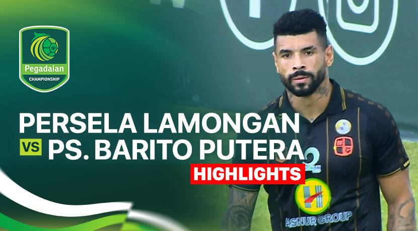 Persela Lamongan vs PS Barito Putera
