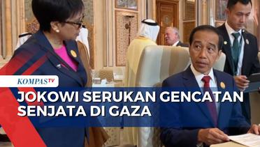 Hadiri KTT OKI, Presiden Jokowi Serukan Gencatan Senjata di Gaza