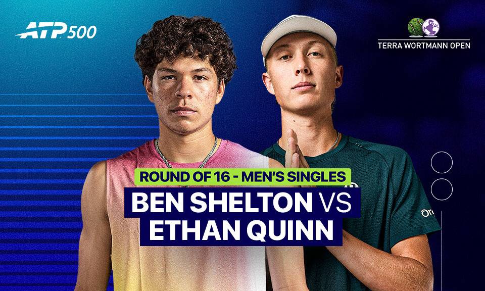 Ben Shelton vs Ethan Quinn