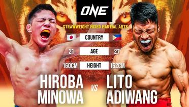Hiroba Minowa vs. Lito Adiwang | Full Fight Replay