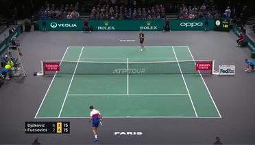 Match Highlights | Novak Djokovic vs Marton Fucsovics | Rolex Paris Masters 2021