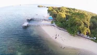 Drone Pulau Zum Zum: Pesona Pulau Peninggalan Jenderal Mac Arthur