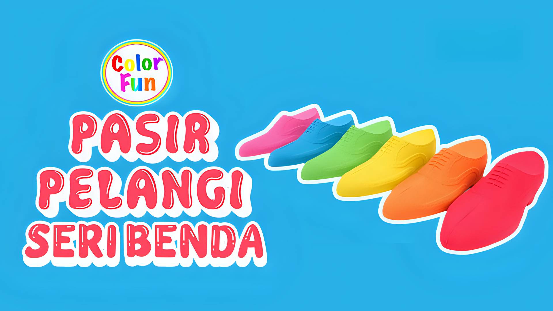 Color Fun - Pasir Pelangi Seri Benda