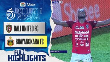 Bali United FC VS Bhayangkara Presisi FC - Full Highlight | BRI Liga 1 2023/2024