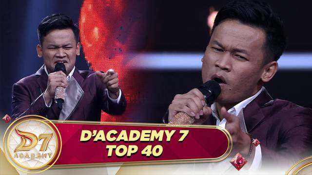 Sastra Is Back!! Bawain Lagu “Aib” Langsung Guncang Panggung & Dapet 3SO! | D'Academy 7 Top 40