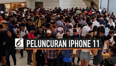 iPhone 11 Resmi Dijual, Antrean di Apple Orchard Mengular