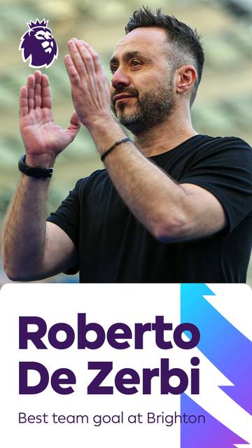 Momen Brighton besutan De Zerbi cetak gol "tiki-taka" ke gawang Manchester United | Premier League 2025/26