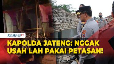 Kapolda Jateng Tinjau TKP Ledakan di Magelang: Nggak Usah Pakai Petasan!