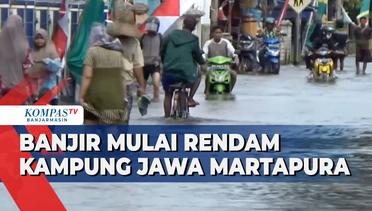 Banjir Martapura, Kawasan Kampung Jawa Mulai Terendam Air, Warga Masih Enggan Mengungsi