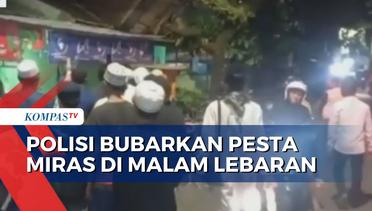 Polisi Bubarkan Pesta Miras di Kota Makassar di Malam Menjelang Lebaran