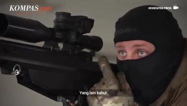 Dor! Sniper Ukraina Tembak Pasukan Rusia dari Dalam Gedung Bertingkat