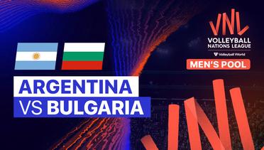 Full Match | Argentina vs Bulgaria | Men's Volleyball Nations League 2023