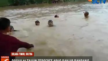 Detik-Detik Tim SAR Selamatkan Bocah Terseret Banjir Bandang - Liputan6 Pagi