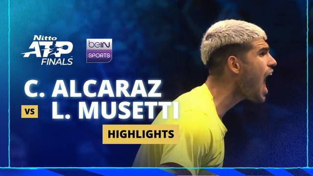 Carlos Alcaraz vs Lorenzo Musetti - Highlight | Nitto ATP Finals 2025