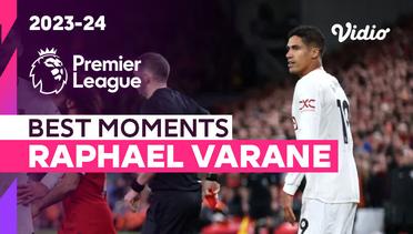 Aksi Raphael Varane | Liverpool vs Man United | Premier League 2023/24
