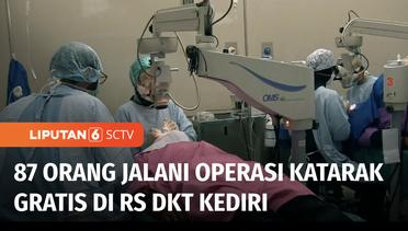 YPP SCTV-Indosiar, Perdami Jawa Timur, dan DKT Kediri Gelar Operasi Katarak Gratis | Liputan 6