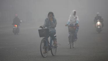News Flash: Kabut Asap di Jambi  Berakibat 80 Ribu Warga Terserang ISPA