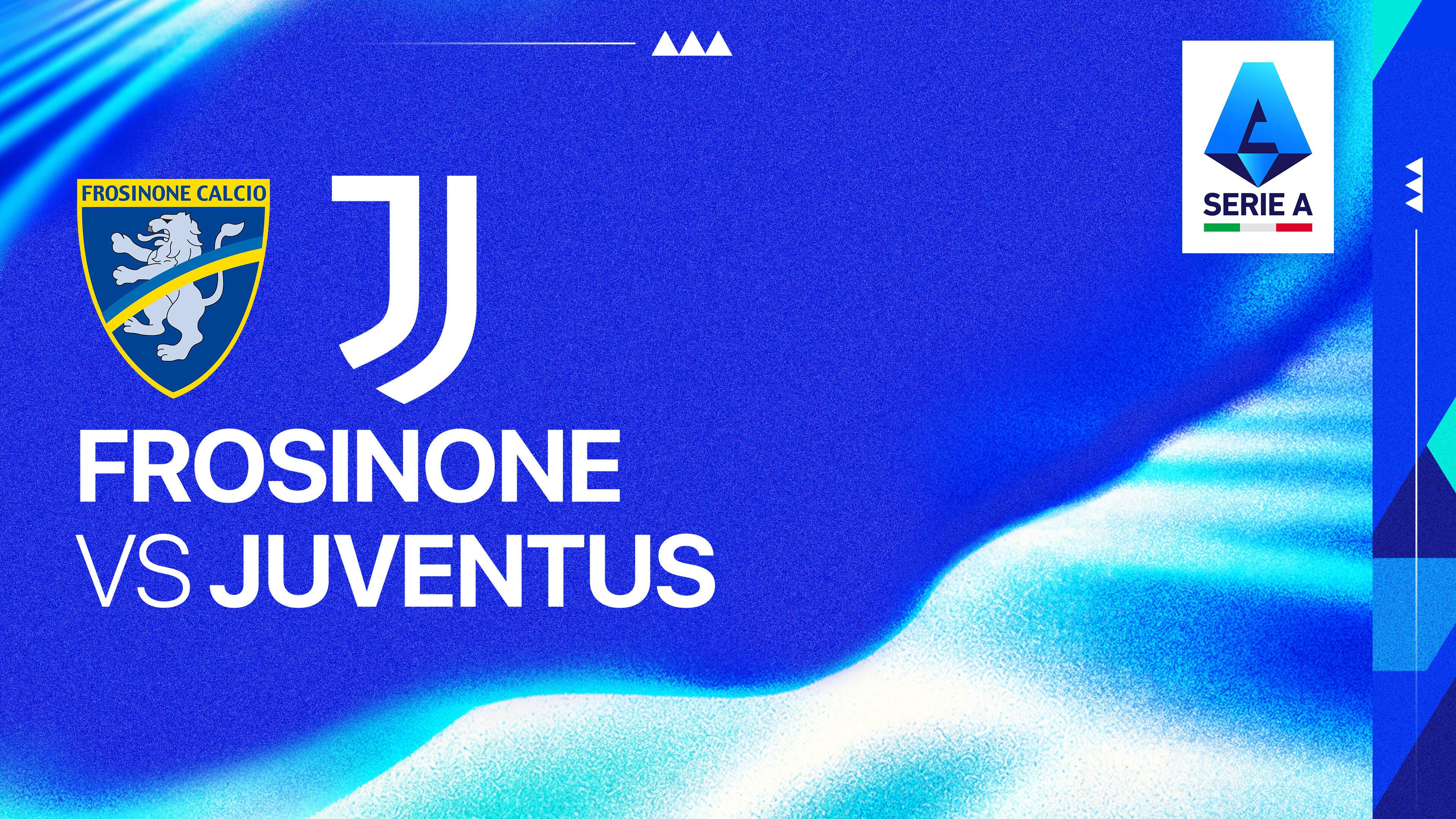Frosinone Calcio vs Juventus