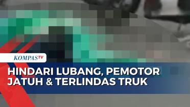 Pengendara Motor di Tangerang Tewas Terlindas Truk saat Jatuh dari Motor