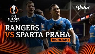 Highlight - Rangers vs Sparta Praha | UEFA Europa League 2021/2022