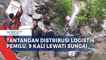 Tantangan Distribusi Logistik Pemilu di Dusun Waolo Dengan 9 Kali Menyebrangi Sungai