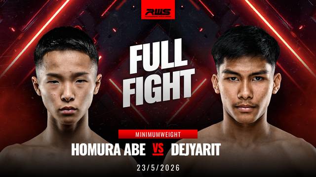 Homura Abe vs Dejyarit - Full FIght | RWS Muay Thai 2026