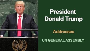 LIVE - President Trump Addresses the UN General Assembly