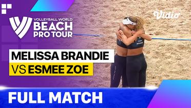 Full Match | Finals: Melissa Brandie (CAN) vs Esmee Zoe (SUI) | Beach Pro Tour - Challenge Jurmala, Latvia 2023