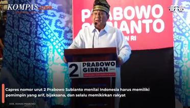 Prabowo: Saya Pertaruhkan Jiwa Raga untuk Rakyat, Tidak 'Omon-omon' Saja