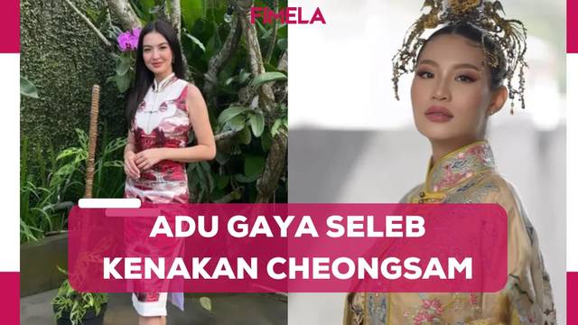 6 Adu Gaya Selebritas Kenakan Cheongsam, Siapa Paling Menarik?