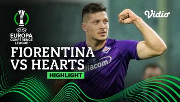 Highlights - Fiorentina vs Hearts | UEFA Europa Conference League 2022/23