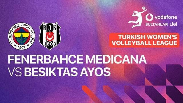 Fenerbahce Medicana vs Besiktas Ayos - Full Match | Turkish Women's Volleyball League 2025/26