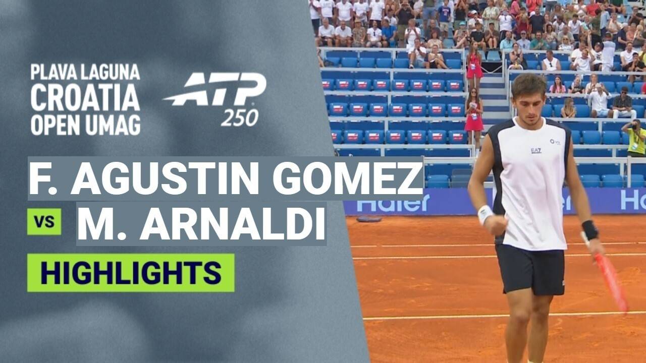 Federico Agustin Gomez vs Matteo Arnaldi - Round 2 | ATP 250: Plava Laguna Croatia Open Umag 2026