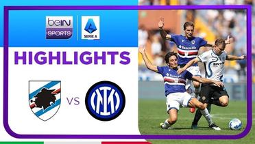 Match Highlights | Sampdoria 2 vs 2 Inter Milan | Serie A 2021/2022