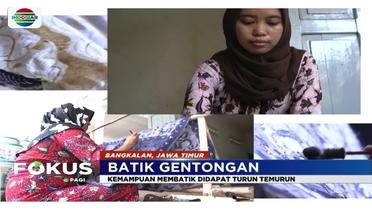 Pesona Batik Gentongan, Buah Karya Wanita Madura - Fokus Pagi