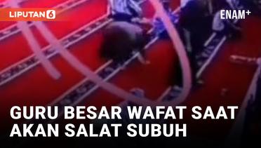 Guru Besar UNM Makassar Meninggal Saat Akan Salat Subuh di Masjid