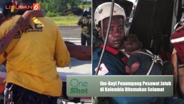 #OneShot: Ibu-Bayi Penumpang Pesawat Jatuh di Kolombia Ditemukan Selamat