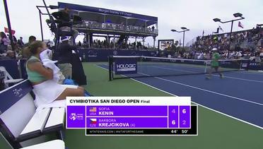 Final: Barbora Krejcikova vs Sofia Kenin - Highlights | WTA Cymbiotika San Diego Open 2023