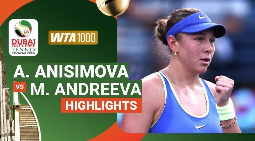 WTA 1000: Dubai Duty Free Tennis Championships 2026 - Quarter Finals