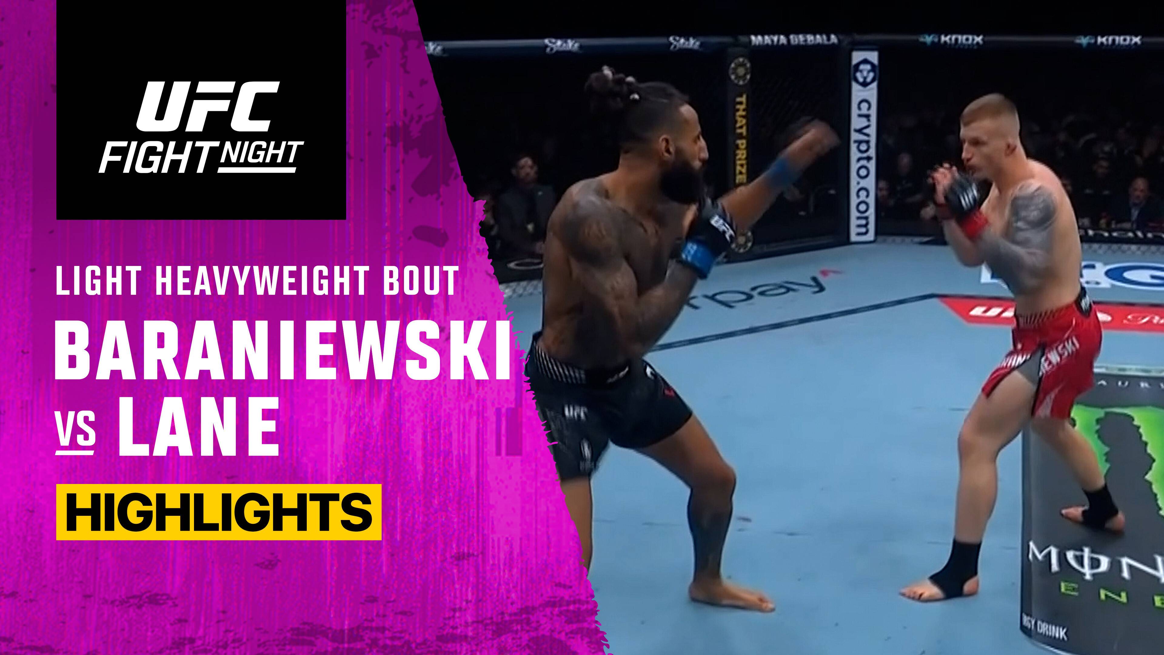 Iwo Baraniewski vs Austen Lane - Light Heavyweight | UFC Fight Night